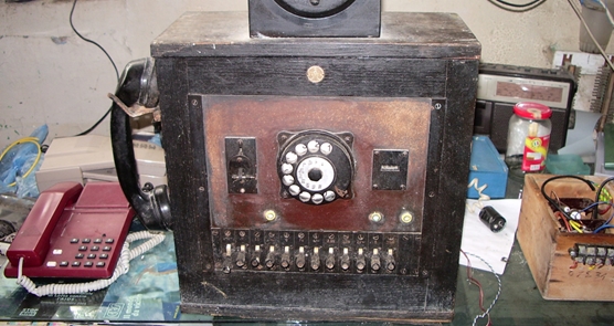 Τηλεφωνική συσκευή από το τηλεφωνικό κέντρο της Kucova.